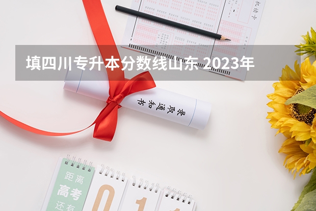 填四川专升本分数线山东 2023年专升本山东分数线
