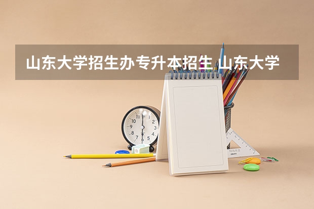 山东大学招生办专升本招生 山东大学成人高考招生专业有哪些？