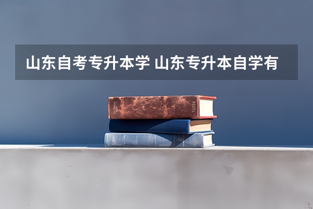 山东自考专升本学 山东专升本自学有希望吗