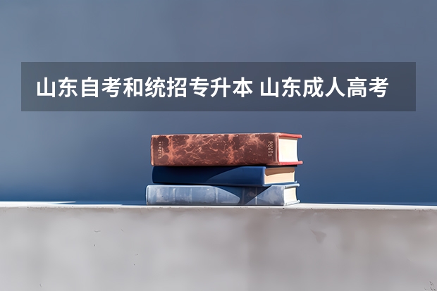山东自考和统招专升本 山东成人高考专升本是全日制本科吗？
