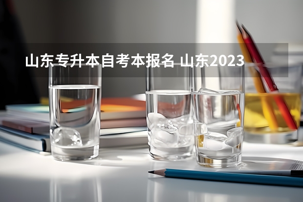 山东专升本自考本报名 山东2023年专升本报名入口及网址是什么？