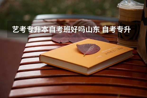 艺考专升本自考班好吗山东 自考专升本好吗？