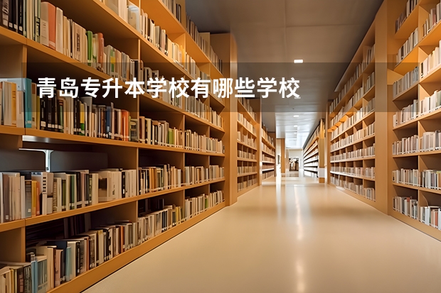 青岛专升本学校有哪些学校