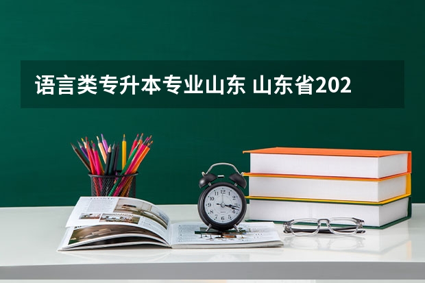 语言类专升本专业山东 山东省2022年专升本哪些本科学校有汉语言文学专业？