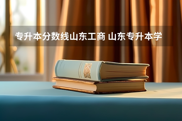 专升本分数线山东工商 山东专升本学校分数线