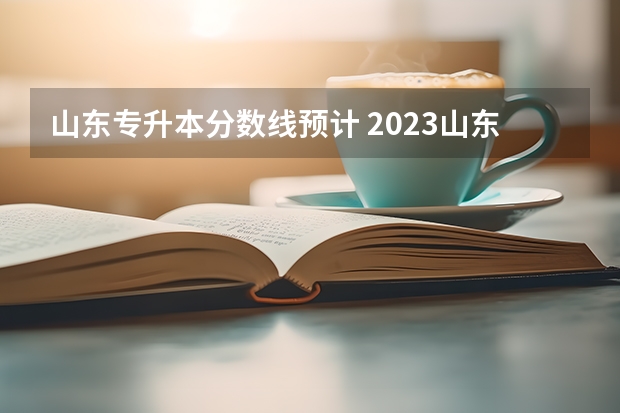 山东专升本分数线预计 2023山东专升本录取分数线