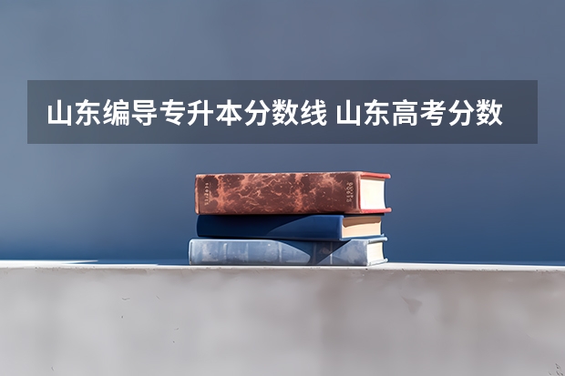 山东编导专升本分数线 山东高考分数线艺术类