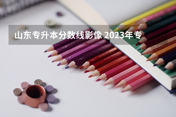 山东专升本分数线影像 2023年专升本山东分数线