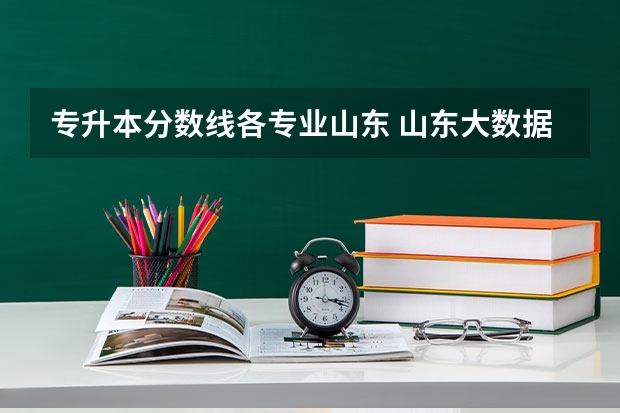 专升本分数线各专业山东 山东大数据与会计专升本分数线