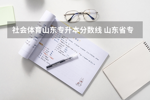 社会体育山东专升本分数线 山东省专升本分数线