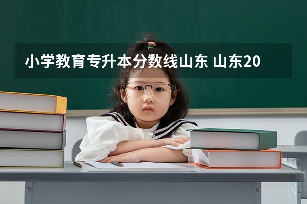 小学教育专升本分数线山东 山东2023专升本分数线