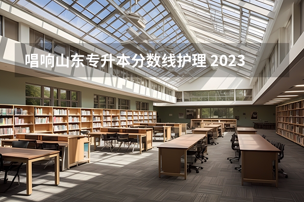 唱响山东专升本分数线护理 2023年山东护理专升本分数线