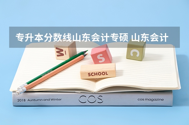 专升本分数线山东会计专硕 山东会计专升本262分能上吗